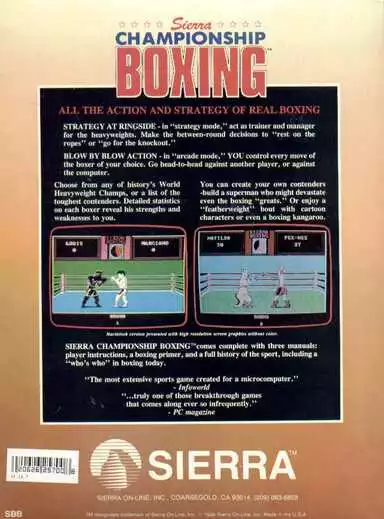 Image n° 1 - screenshots  : Championship Boxing